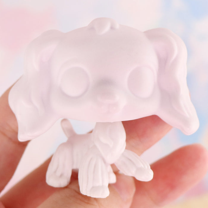 1 Pc lps cocker spaniel white base