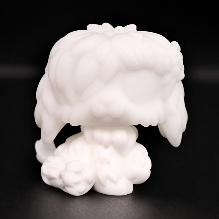 1 Pc Mini Sheepdog White Base ( Not Bobble)