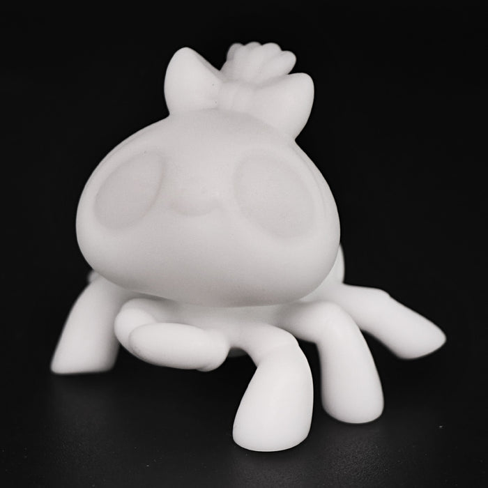 1 Pc Mini Spider White Base ( Not Bobble)
