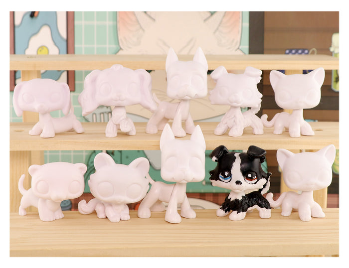 10 Pcs lps white base pack