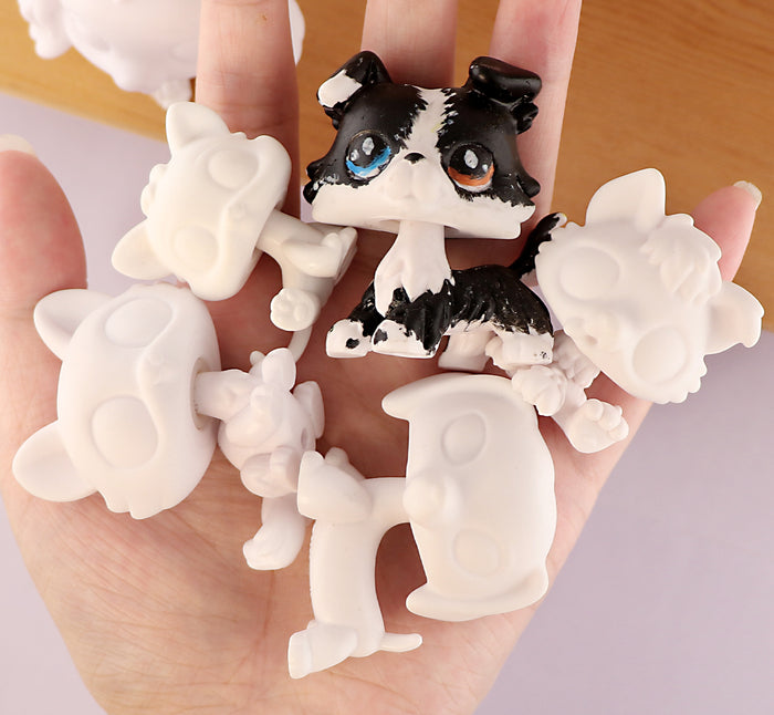 10 Pcs lps white base pack