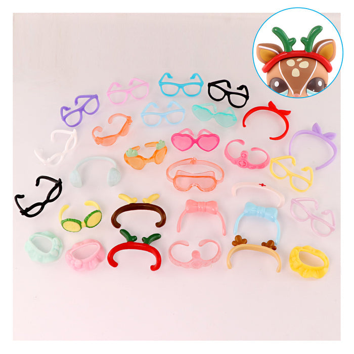 10 Pcs random glasses & headband H34