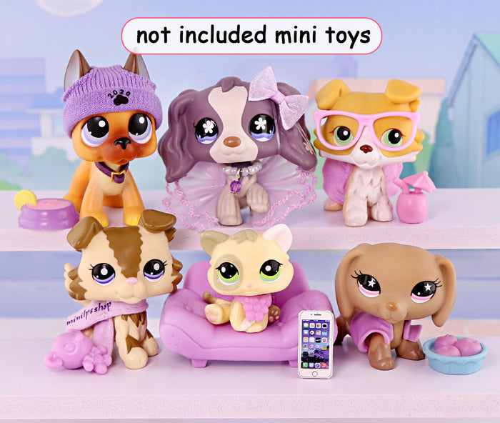 16 pc mini accessories set purple-B59