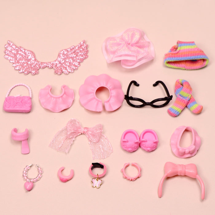 17 pcs mini accessories lot （H53）