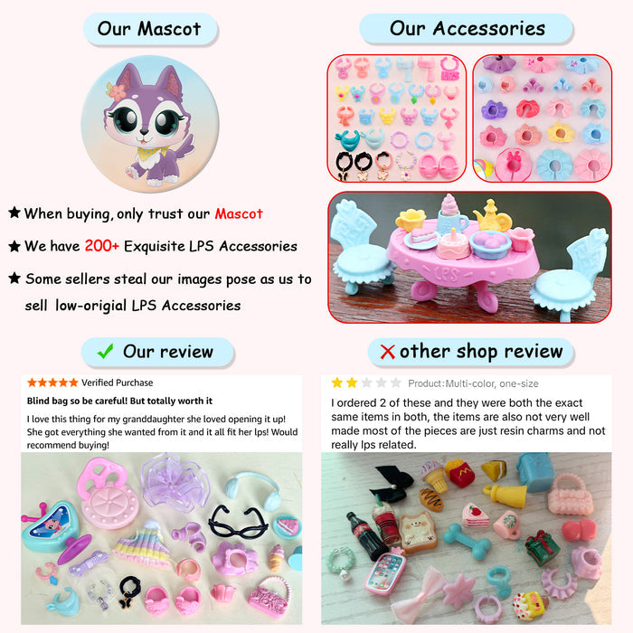 17 pcs mini accessories lot （H53）