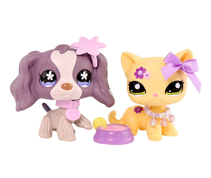 2 Pcs Cat and Cocker Spaniel Lot