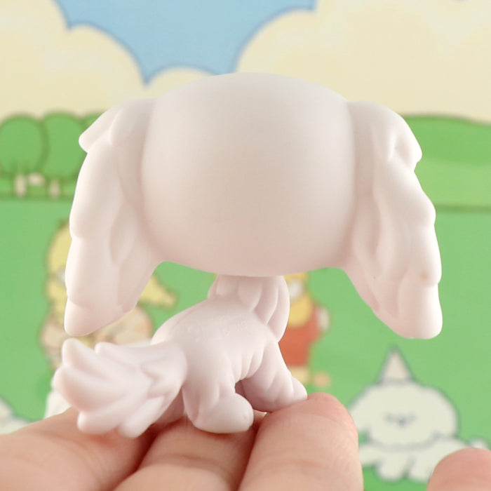 2 Pcs lps king spaniel white base pack