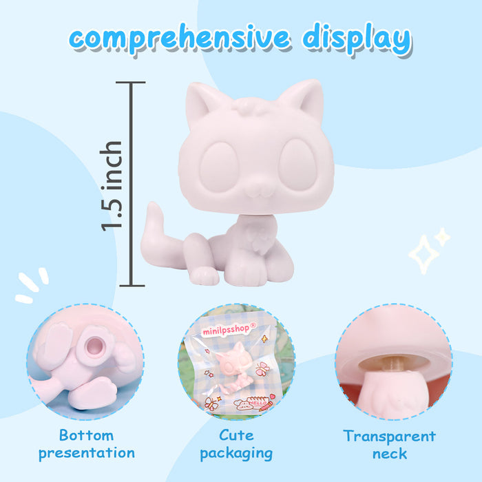 2 Pcs lps kitten white base pack