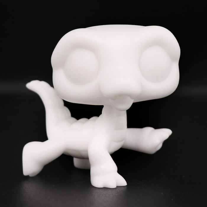 2 Pcs minilps Crocodile white base pack ( Not bobble head)