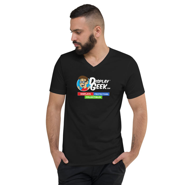 2023 Display Geek Brand - Unisex Short Sleeve V-Neck T-Shirt