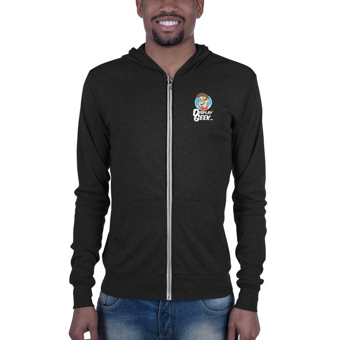 2023 Display Geek Logo 1 - Zipper Hoodie sweater