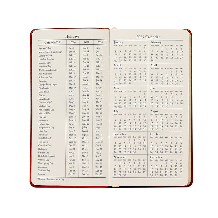 2027 6" Pocket Datebook