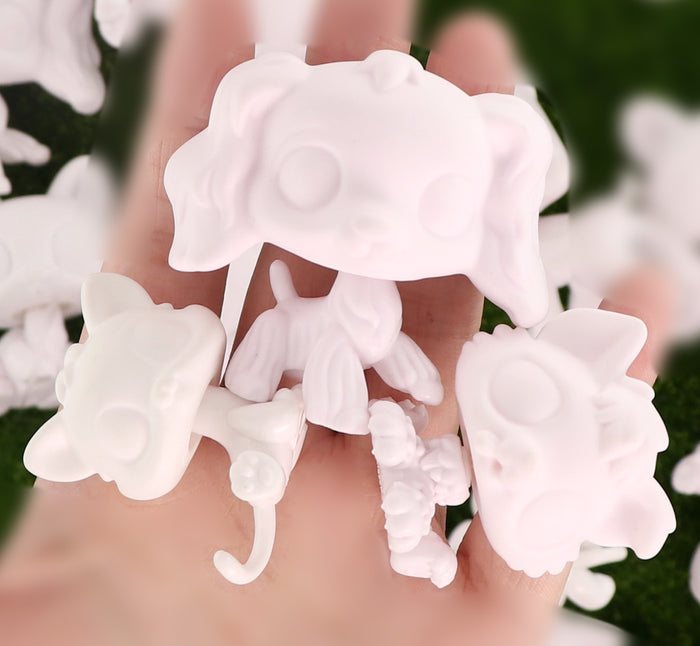 24 Pcs lps white base pack
