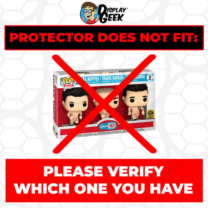 **REPLACED WITH 0.60MM** 3 PACK STANDARD Pop Protectors for Funko (0.50mm thick, UV & Scratch Resistant) 6.25h x 9w x 3.5d - Display Geek, Inc.