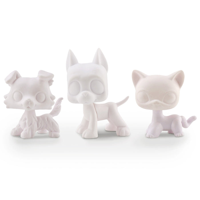 3 Pcs custom white base pack