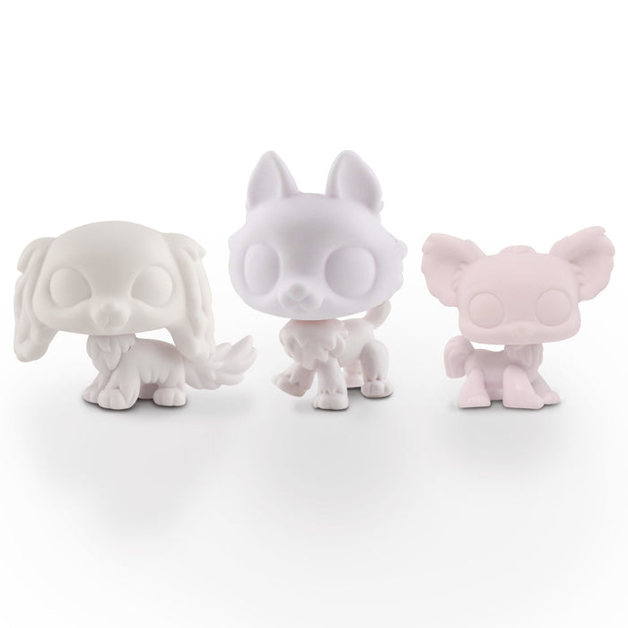 3 Pcs lps white base pack