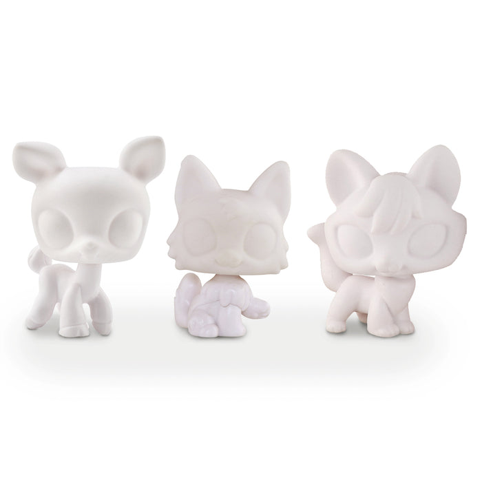 3 Pcs lps white base pack