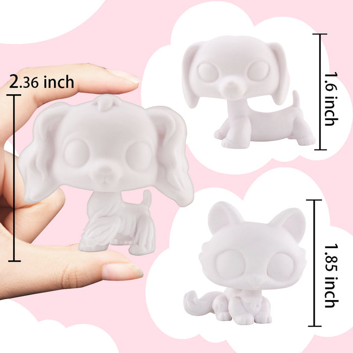 3 Pcs lps white base pack