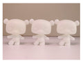 3 Pcs mini bear white base pack