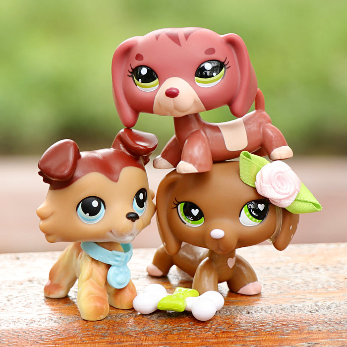 3 Pcs mini cat and dog Pack