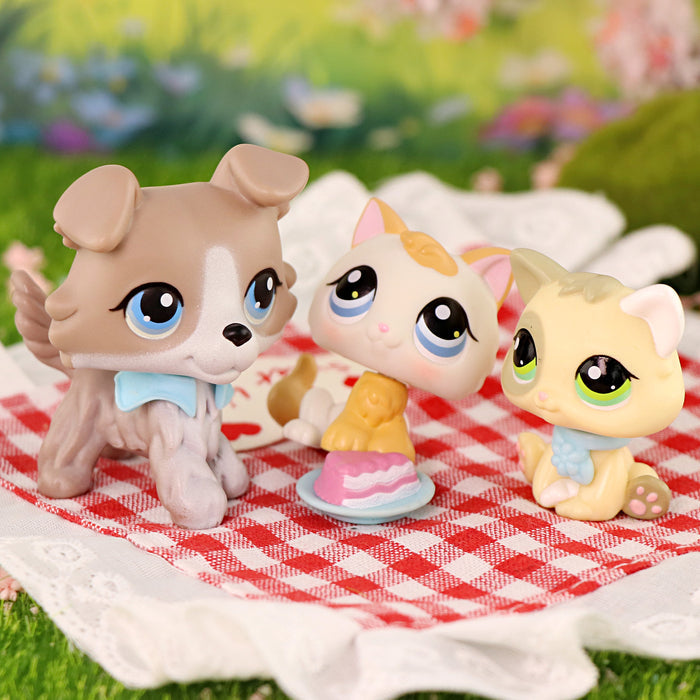 3 Pcs mini cat and dog Pack