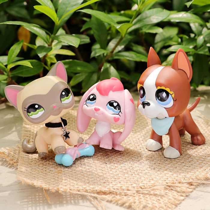 3 Pcs mini cat and dog Pack