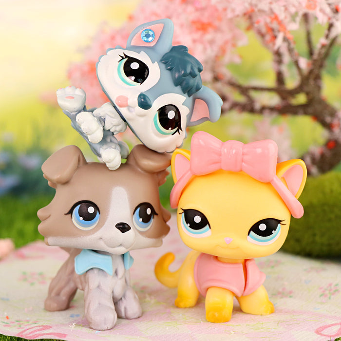 3 Pcs mini cat and dog Pack