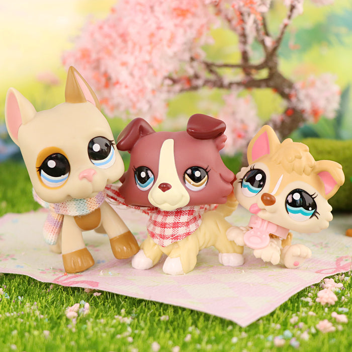 3 Pcs mini cat and dog Pack