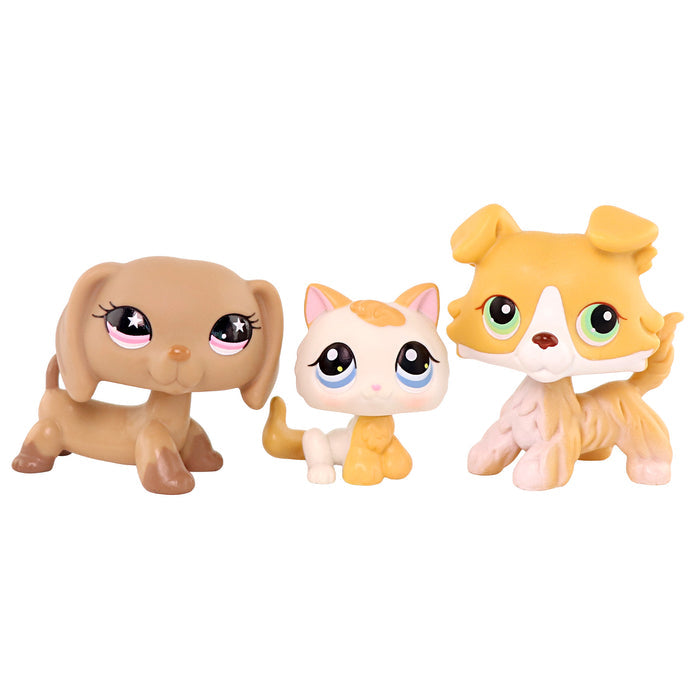 3 Pcs mini cat and dog Pack