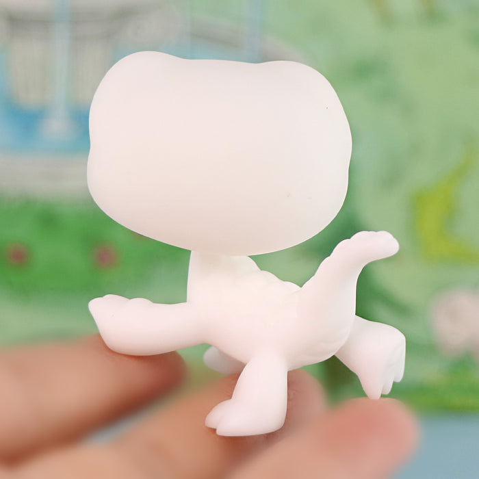 3 Pcs mini Crocodile white base pack