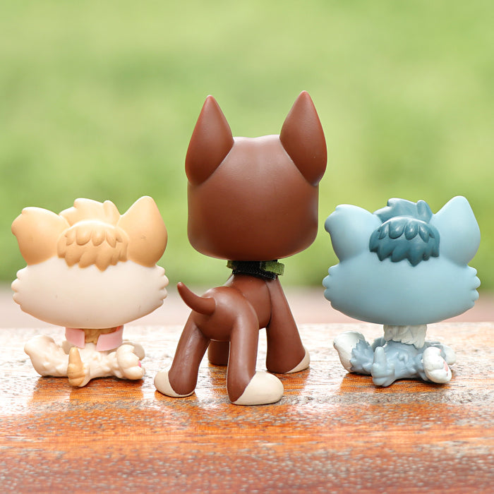 3 Pcs mini dog Pack