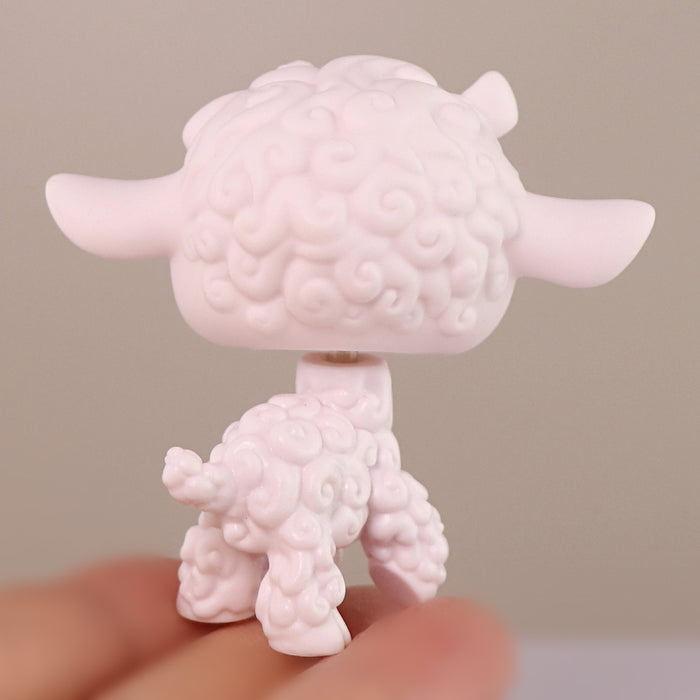 3 Pcs mini lamb white base pack