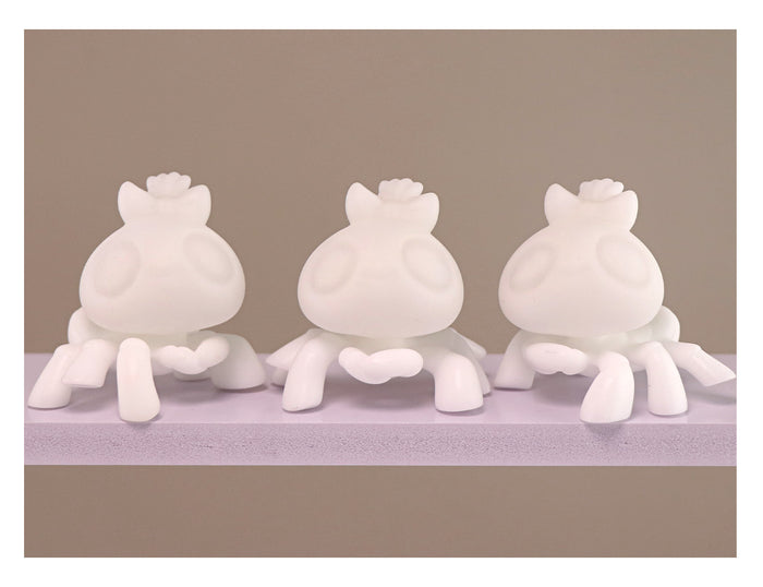 3 Pcs mini spider white base pack