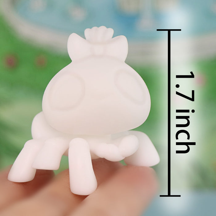 3 Pcs mini spider white base pack