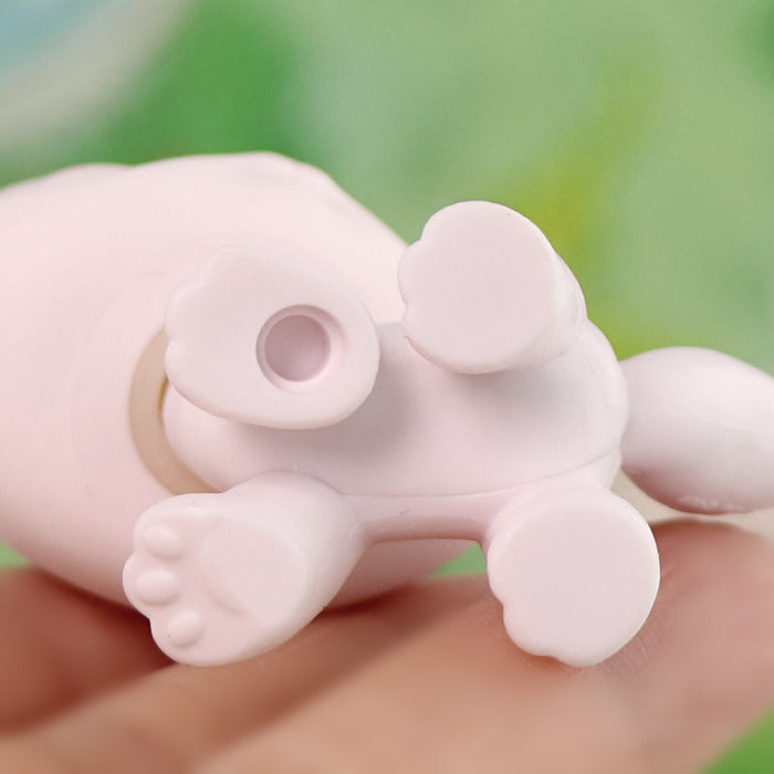 3 Pcs mini walking cat white base pack
