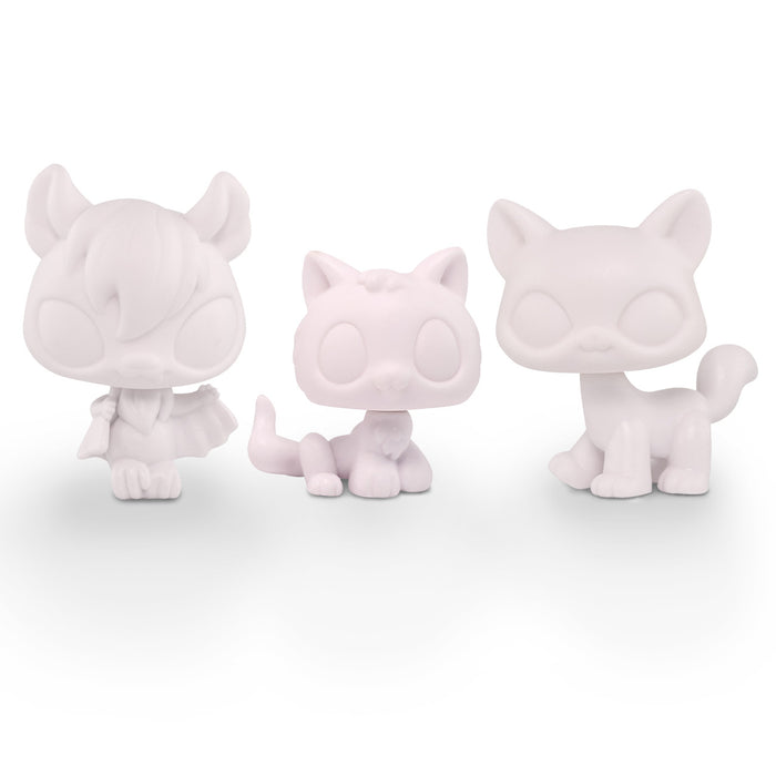 3 Pcs mini white base pack K18