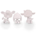 3 Pcs mini white base pack K19