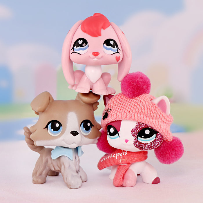 3Pcs Cat and Dog set