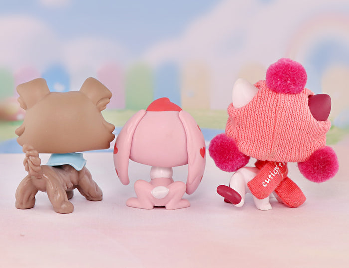 3Pcs Cat and Dog set