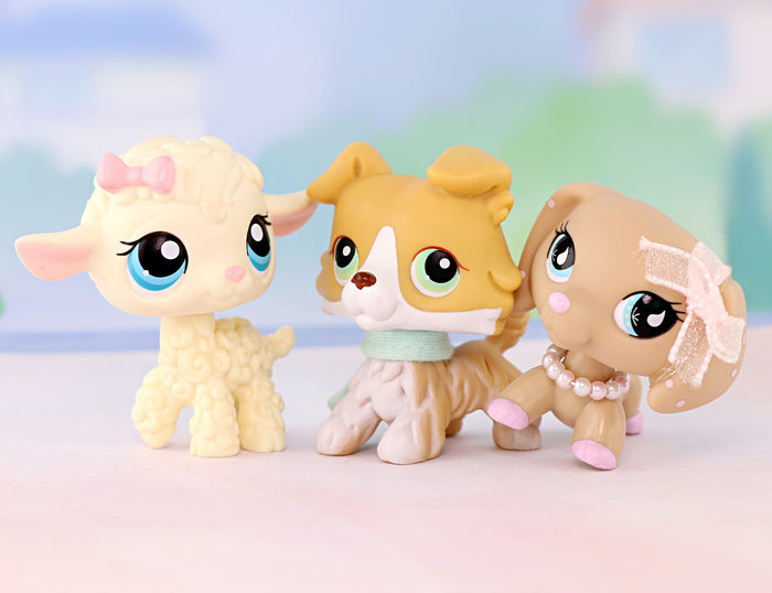 3Pcs Dog and Lamb lot