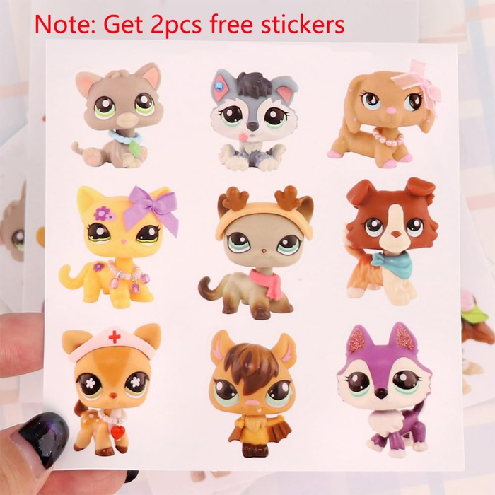 3Pcs Lps Kitten and Dogs