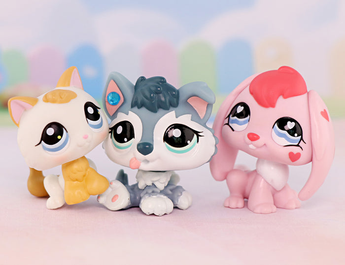 3pcs mini lps figures