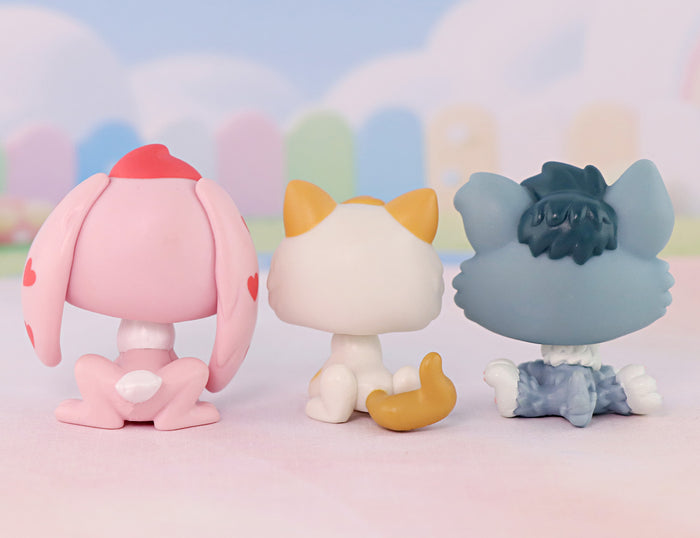 3pcs mini lps figures