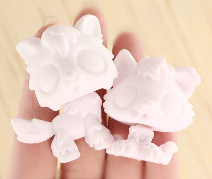 4 Pcs lps white base pack