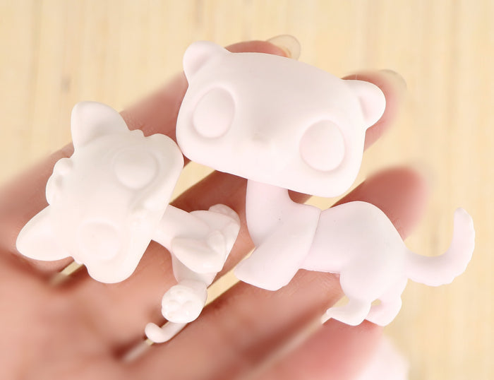 4 Pcs lps white base pack