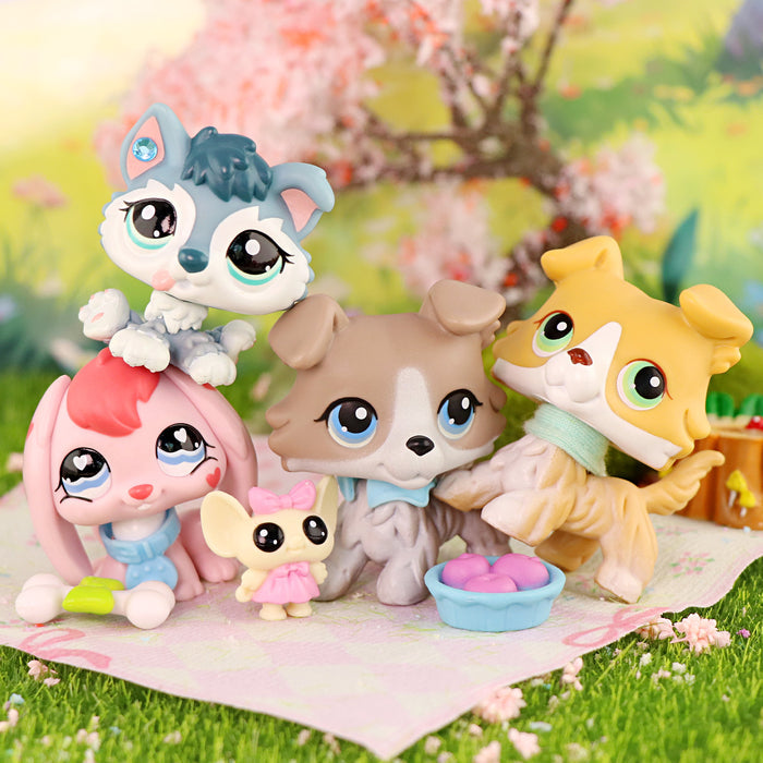 4 Pcs mini cat and dog Pack
