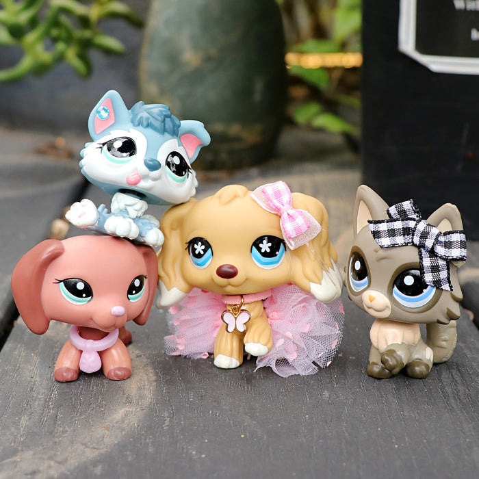 4 Pcs mini cat and dog Pack
