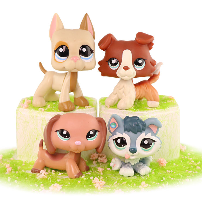 4 Pcs mini cat and dog Pack