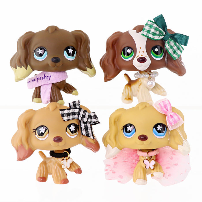 4 pcs mini cocker spaniel lot