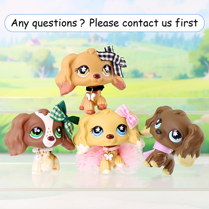 4 pcs mini cocker spaniel lot